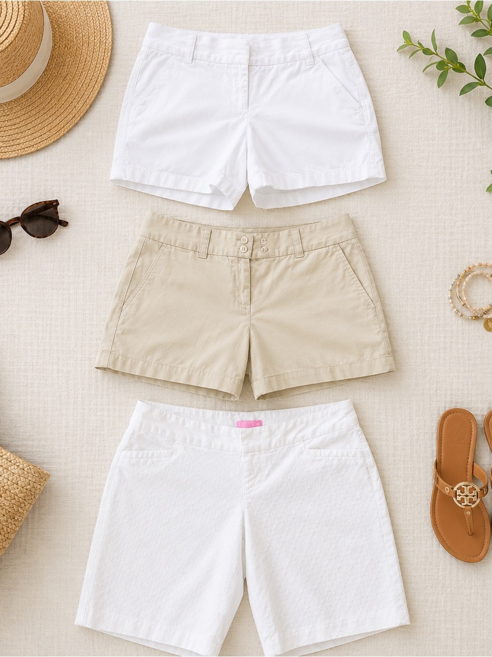 J.Crew + Vineyard Vines + Lilly Pulitzer Shorts Bundle | Size 0 & 2 | 3 pairs